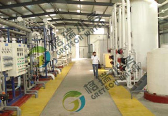 山東造紙企業(yè)100t/h反滲透系統